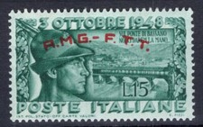 TRIESTE ZONA A 1948 PONTE