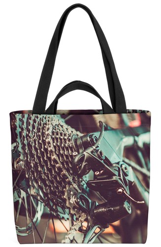 Bicicletta cambio bici borsa
