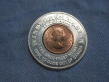 vintage INCASED CENT