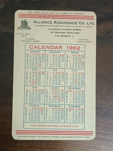 Calendario vintage india - calendario,
