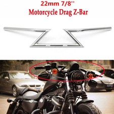 Manubrio Z-Bar 7/8" 22MM per Honda Yamaha Harley Chopper Bobber