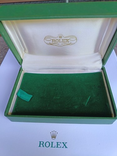 Ultra rare genuine rolex box - rare,