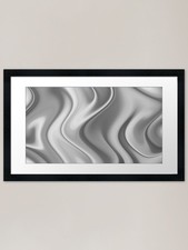 Quadro astratto ondulato