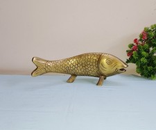Statua Pesce Oceano in Ottone