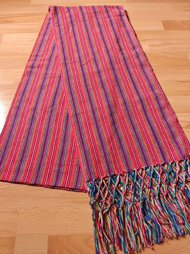 Scialle rebozo tessuto mano - tessuto,