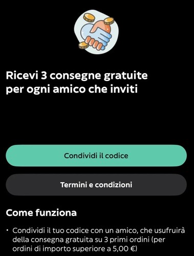 Glovo discount promo codice - discount,