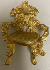 Spilla sedia rococò oversize