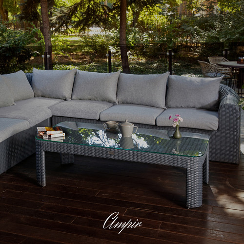 Set giardino rattan - set, in