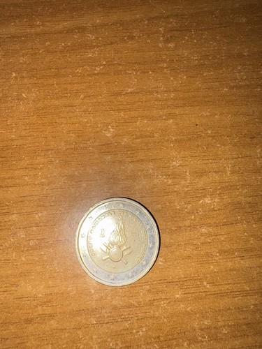 Moneta due euro rara italiana - euro,