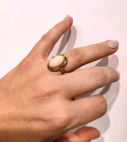 Anello vintage oro kt e - in, 18