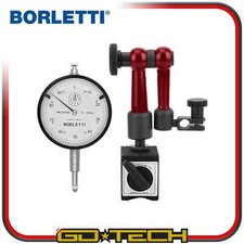 BASE MAGNETICA SUPPORTO con COMPARATORE CENTESIMALE Borletti BRACCIO SNODABILE