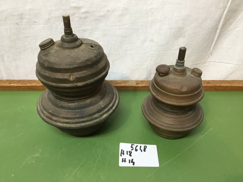 5648 antiche lampade ottone - 5648,