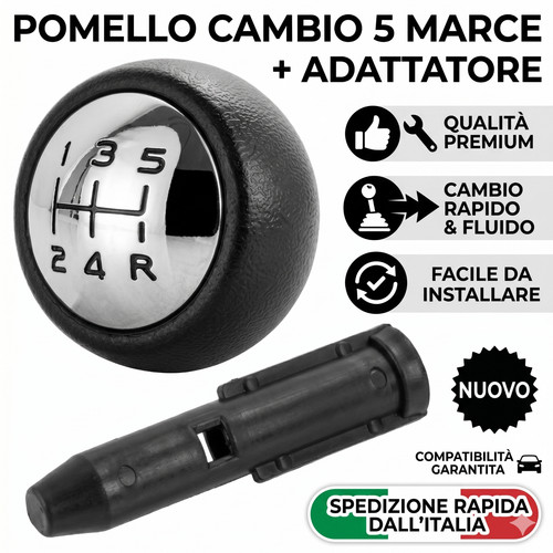 Pomello leva cambio marce - cambio, 5