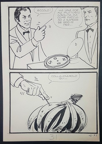 Milo manara tavola originale - tavola,