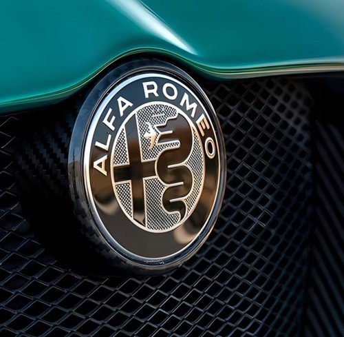 Stemma alfa romeo - romeo, 74mm