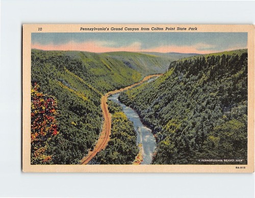 Cartolina pennsylvania grand - pennsylvania's,