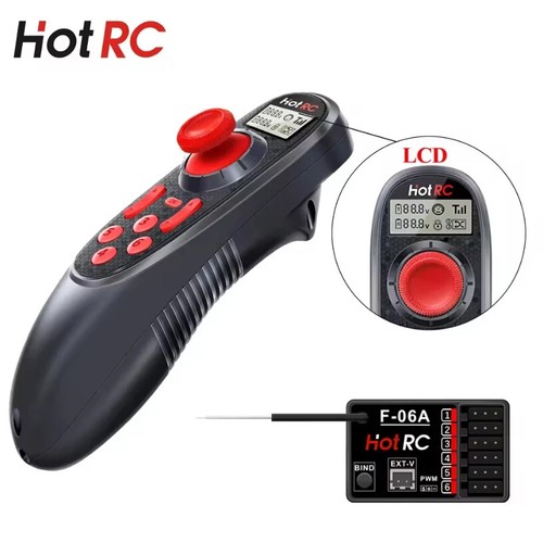 Hotrc 600 6ch 4ghz - ds-600, 2.4ghz