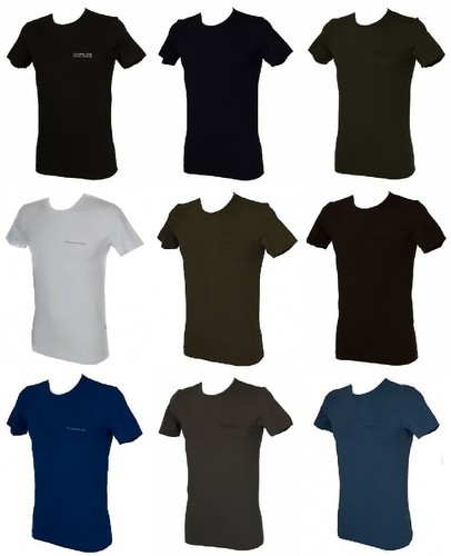 Men short sleeved round neck - short,