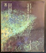 Pier Paolo Calzolari Opere 1968 1986 edizioni Cooptip 1986