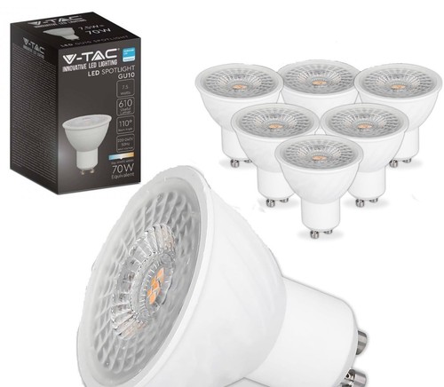 Lampadine led gu10 5w - 6,