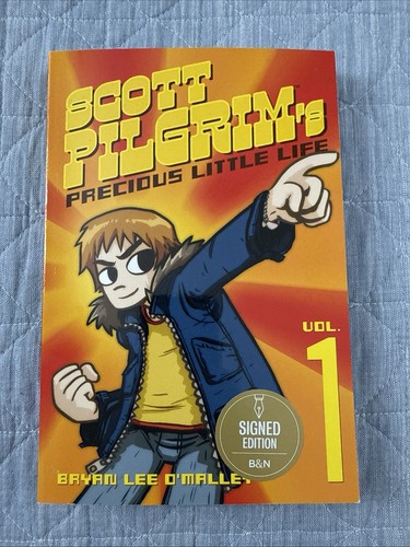 Libro firmato scott pilgrim - libro,