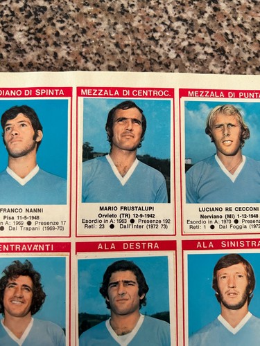 Figurina frustalupi lazio - frustalupi,