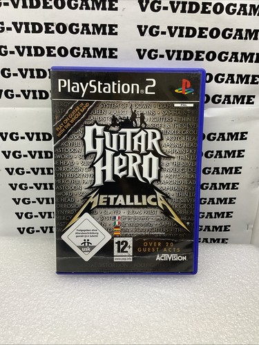 Guitar hero metallica - guitar, ps2