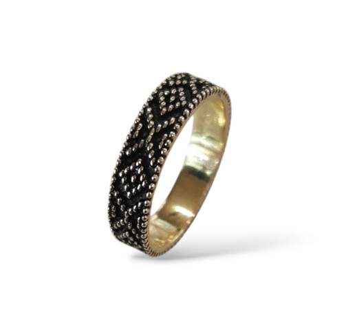 Anello fedina filigrana - fedina,