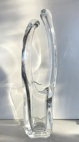 Vaso vintage cristallo vannes - cristallo,