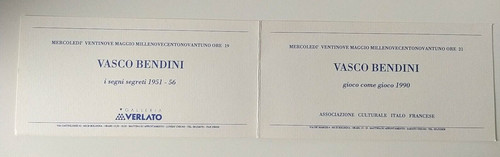 Vasco bendini doppio - bendini,,