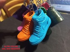 PORTACHIAVI MINI Tipo SNEAKERS NIKE AIR JORDAN interamente Stampato in 3d Resina