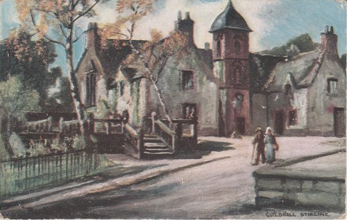 Cartolina guildhall stirling - stirling,