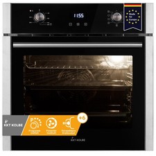 Forno elettrico da incasso 60cm 70L Griglia Circolazione dell'aria Aria calda
