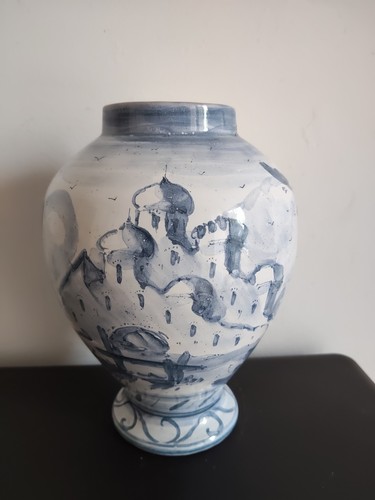 Vaso ceramica albisola - vaso, in