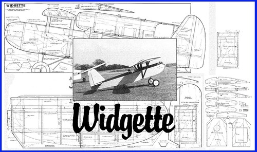 Model airplane plans - model, (rc)