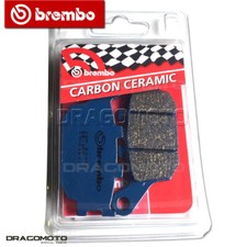 SUZUKI DL 650 V-STROM 2020 2021 pastiglie freno posteriori CC BREMBO Carbon c...