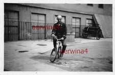 Tedesco Soldato Bicicletta Fahren Oslo Norvegia