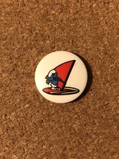 Puffo Vintage Smurfs Schtroumpf Puffi spilla pin anni 80 puffo surf