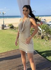 Abito corto Zara scintillante