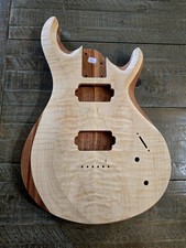 Corpo chitarra flame maple su - corpo,