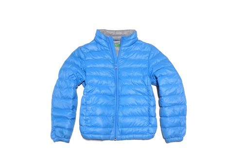 Piumino benetton bambino blu - piumino,