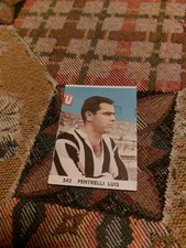 Edizione CASTELLO Lo Sport CALCIATORI 1961/62 Figurina N. 242 Pentrelli Luis