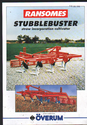 Ransomes stubblebuster - ransomes,
