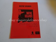 Wayne Kramer ad clipping Sweden 1990s MC5