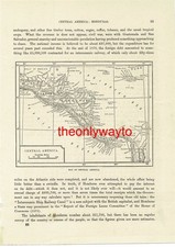 AMERICA CENTRALE, mappa