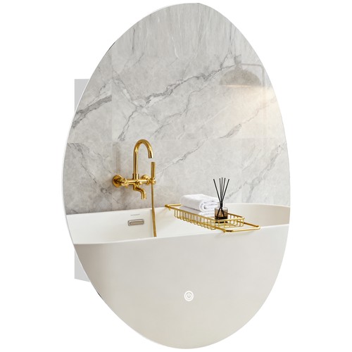 Homcom armadietto led - armadietto,
