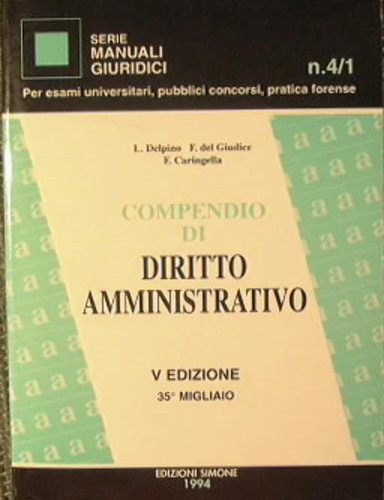 Compendio diritto - compendio, di