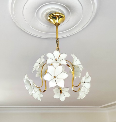 Lampadario vintage con - , fiori