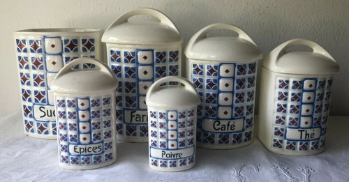 Set barattoli ceramica - set, da