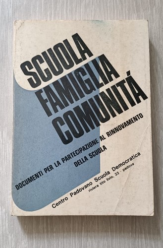 Scuola famiglia comunita - scuola,
